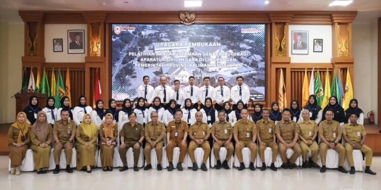 Perkuat Implementasi Pembangunan Adil dan Inklusif, BPSDMD Kalsel Gelar Pelatihan PUG bagi ASN