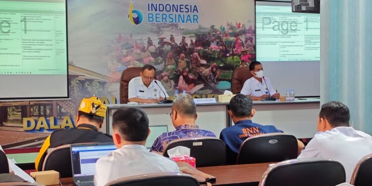 BNNP Kalsel Gelar Monev Hasil Rencana Aksi P4GN Tahap I 2025