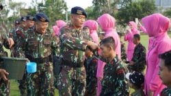 Sebanyak 19  Personel Brimob Batalyon B Pelopor Naik Pangkat, Disambut Tradisi dan Syukuran.