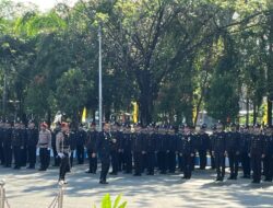 Upacara Peringatan Hari Bhayangkara Ke- 79 Tahun 2025 Polres Tanah Bumbu Berlangsung Khidmat Dan Meriah