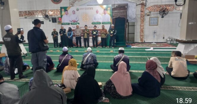 
					Pemkab kotabaru sambut Jemaah Haji Di Mesjid Raya Husnul Khatimah Kotabaru