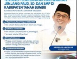 Murid PAUD SD hingga SMP di Tanahbumbu Bakal Masuk Sekolah 5 Hari, Berikut Surat Edaran Bupati Tanbu.