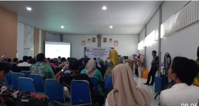 
					PDAM Kotabaru Sosialisasi Penyesuain Tarif naik Rp 500 Meter/ kubik