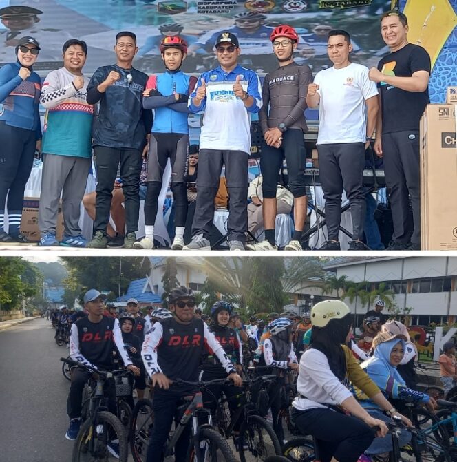 
					Disparpora Kotabaru Gelar Fun Bike Kotabaru Hebat Part 2