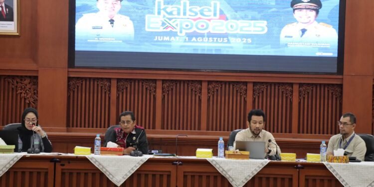 Siapkan Wadah Promosi dan Kolaborasi, Pemprov Gelar Technical Meeting Kalsel Expo 2025