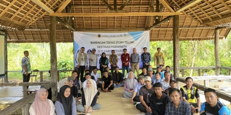Bimtek Story Telling Dispar Kalsel Kembali Menyasar Pokdarwis di Kabupaten HST