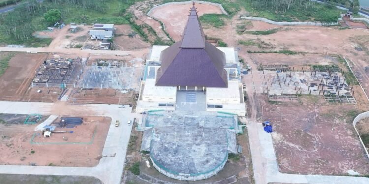 Dinas PUPR Kalsel Lanjutkan Pembangunan Masjid Raya Syekh Muhammad Arsyad Al-Banjari dan Sejumlah Proyek Strategis di 2025