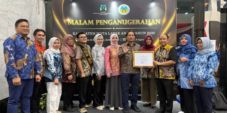 Kalsel Kembali Raih Penghargaan PROVILA 2025, Wagub Hasnur : Kita Bisa Wujudkan Ini Demi Anak-Anak Tercinta