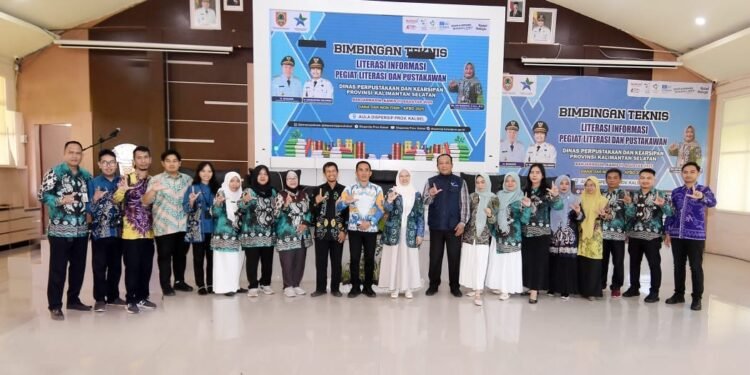 Dispersip Kalsel Terus Tingkatkan Minat Baca dan Literasi Informasi Digital Masyarakat