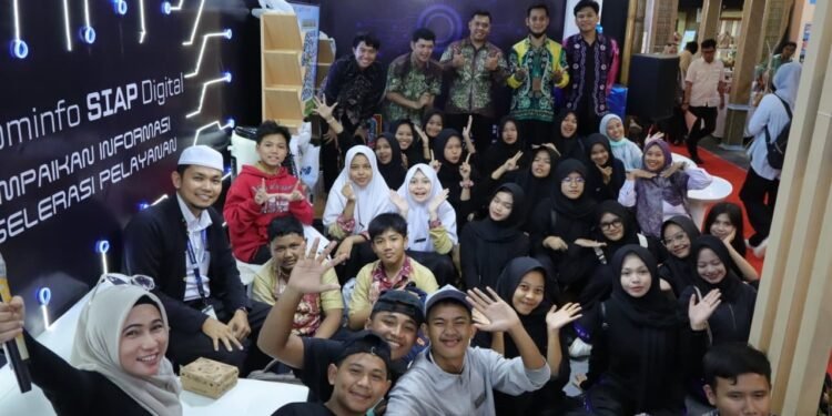 Hari Keempat Kalsel Expo 2025, Stan Diskominfo Sediakan Layanan Digital dan Edukasi Internet