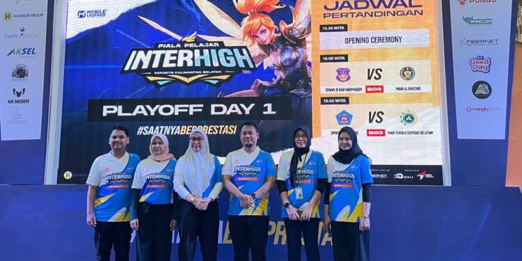 Ratusan Sekolah di Kalsel Perebutkan Piala Pelajar Esport Interhigh 2025