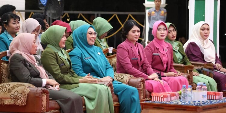 Ketua TP PKK Tanah Bumbu Hadiri Resepsi Kenegaraan HUT ke-80 RI