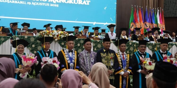 Pemprov Kalsel Apresiasi Pengukuhan Guru Empat Besar ULM di Bidang Pertanian