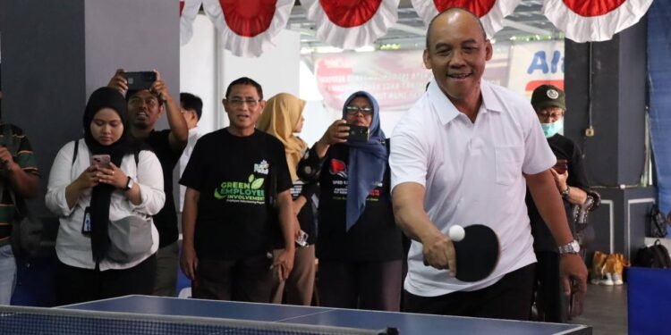 Meriahkan Hari Jadi Kalsel ke-75, Turnamen Tenis Meja DPRD Jadi Magnet Atlet Banua