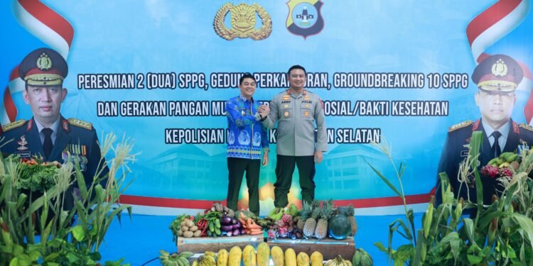 Bupati Andi Rudi Latif Apresiasi Peresmian Fasilitas SPPG Tanah Bumbu oleh Kapolri Jenderal Listyo Sigit Prabowo