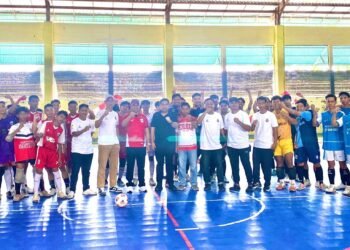 Wabup H. Bahsanuddin Buka Turnamen Futsal Kemerdekaan Cup 2025