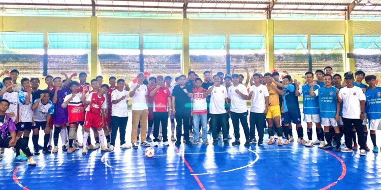 Wabup H. Bahsanuddin Buka Turnamen Futsal Kemerdekaan Cup 2025