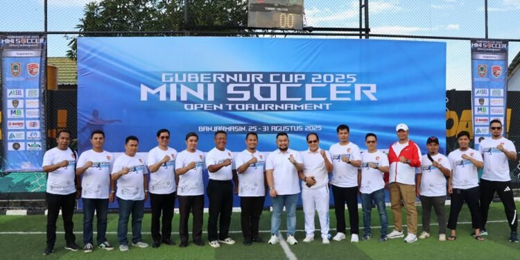 Gubernur Cup 2025 Mini Soccer Resmi Dibuka, Kalsel Siapkan Bibit Timnas Masa Depan