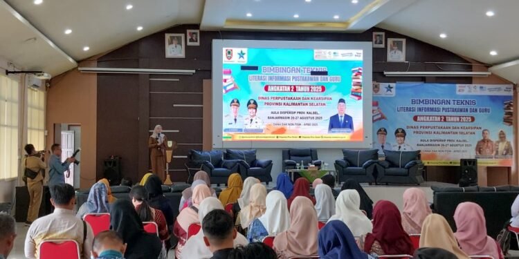 Bimtek Literasi Informasi Angkatan Ke-2, Dispersip Kalsel Dorong Transformasi Literasi Inklusif