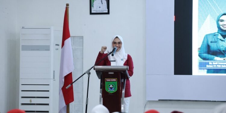 TP PKK Tanbu Gelar Germas, Warga Semakin Paham Cegah Stunting dan Hidup Sehat