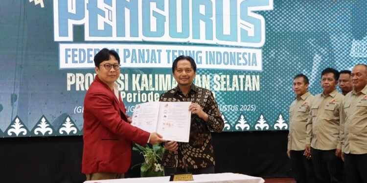 FPTI Kalsel 2025-2029 Resmi Dilantik, Fokus Garap Bibit Atlet Usia Dini