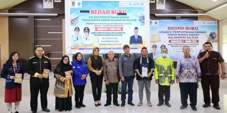 Bedah Buku Angkatan Kedua, Dispersip Kalsel Angkat Nilai Karakter dari Peribahasa Banjar