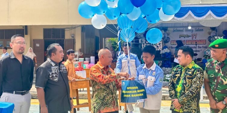 SMPN 1 Kotabaru Gelar Meriah HUT ke-71, Angkat Tema “Berkarya, Berprestasi, dan Peduli ”