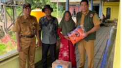 Pemkab Tanah Bumbu Salurkan Bantuan Logistik untuk Korban Terdampak Kebakaran di Desa Pulau Tanjung