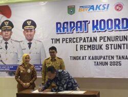 Wujudkan Generasi Sehat, Bupati Andi Rudi Latif Gandeng Yayasan Rumah Pena BerAksi Tangani Stunting.