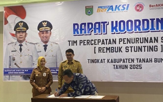 
					Wujudkan Generasi Sehat, Bupati Andi Rudi Latif Gandeng Yayasan Rumah Pena BerAksi Tangani Stunting.