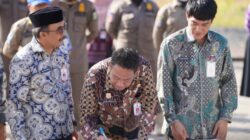 Disdukcapil Tanbu Perkuat Sinergi Layanan Publik, Teken Kerjasama dengan Satpol PP-Damkar dan Diskominfo.