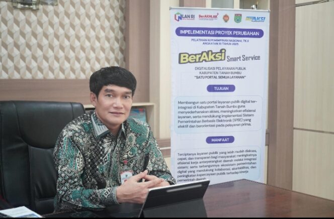 
					Kadis Kominfosp Tanah Bumbu Gagas Transformasi Digital Pelayanan Publik Lewat “BerAKSI Smart Service”