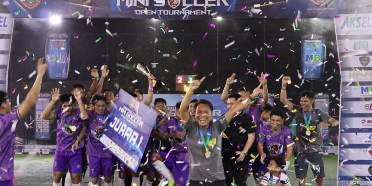 Gubernur Cup 2025 Mini Soccer Sukses Digelar, BBU BAM FC Raih Juara Pertama