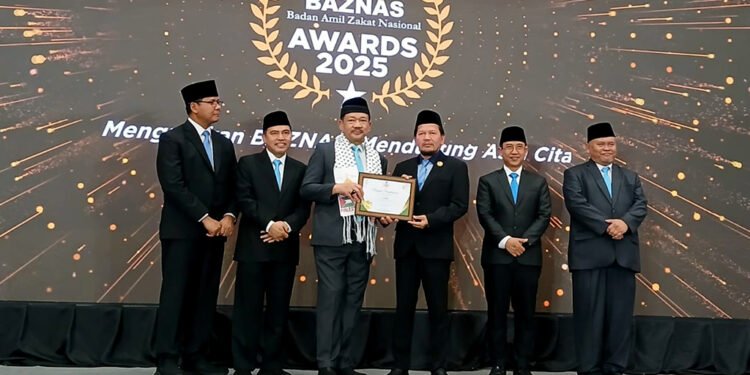 Kalsel Raih Baznas Award 2025 Kategori Digitalisasi Zakat