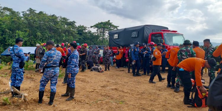 Basarnas Banjarmasin Lanjutkan Pencarian Hari Kedua Helikopter Hilang Kontak di Tanah Bumbu