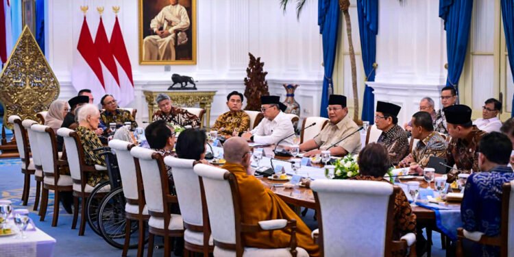 Dari Reformasi Ekonomi hingga Penegakan Hukum, Dialog Presiden Prabowo dengan Gerakan Nurani Bangsa Penuh Keterbukaan