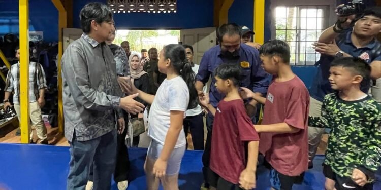 Ketua PGSI Kalsel Tinjau Latihan Atlet Gulat, Siapkan Langkah Baru untuk Prestasi Lebih Tinggi