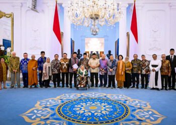 Presiden Prabowo Terima Tokoh Gerakan Nurani Bangsa di Istana Merdeka