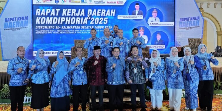 Rakerda Diskominfo dan Komdiphoria, TAG Ibnu Sina Soroti Transformasi Digital bagi Masyarakat di Kalsel