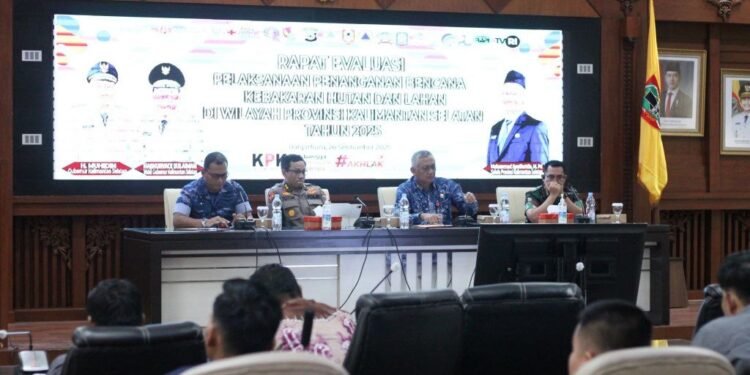 Sekda Kalsel Tekankan Kolaborasi dan Kesiapsiagaan Hadapi Karhutla dan Musim Peralihan