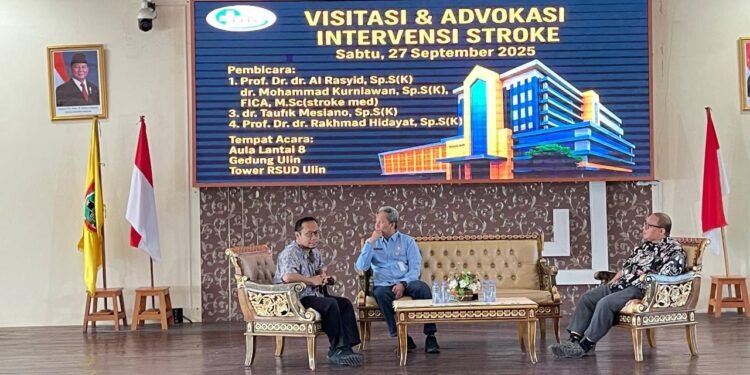 RSUD Ulin Gelar Visitasi dan Workshop Intervensi Stroke, Perkuat Layanan Unggulan di Kalimantan Selatan