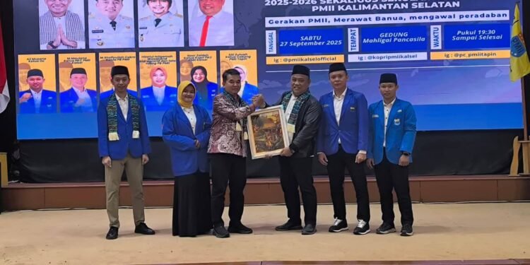 Pelantikan Pengurus Koordinator Cabang PMII Kalsel, Miftahul Chair Tegaskan Pentingnya Regenerasi dan Peran Perempuan dalam Pembangunan