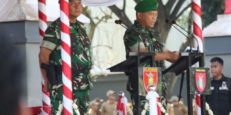 Pangdam XXII/Tambun Bungai : Korem 101/Antasari Siap Lanjutkan Pengabdian di Bawah Komando Baru