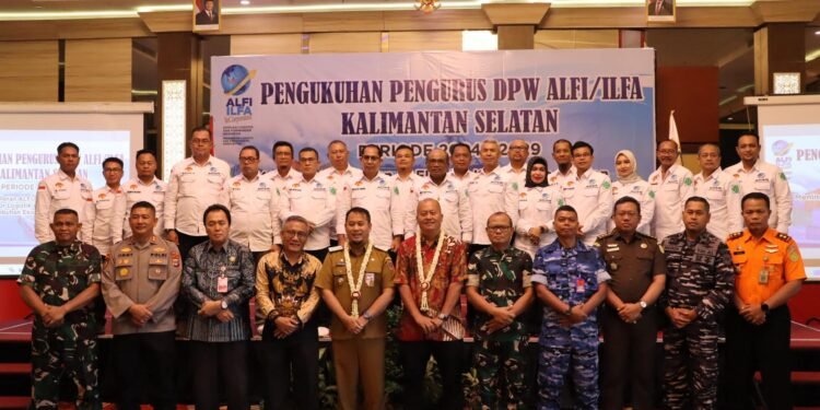 Pengurus Baru ALFI Kalsel Dikukuhkan, Pemprov Dorong Transformasi Logistik Menuju Kalsel sebagai Gerbang Nusantara