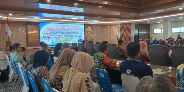 Pemkab Kotabaru Gelar Sosialisasi dan Bimtek Implementasi Transaksi Katalog Elektronik Versi 6