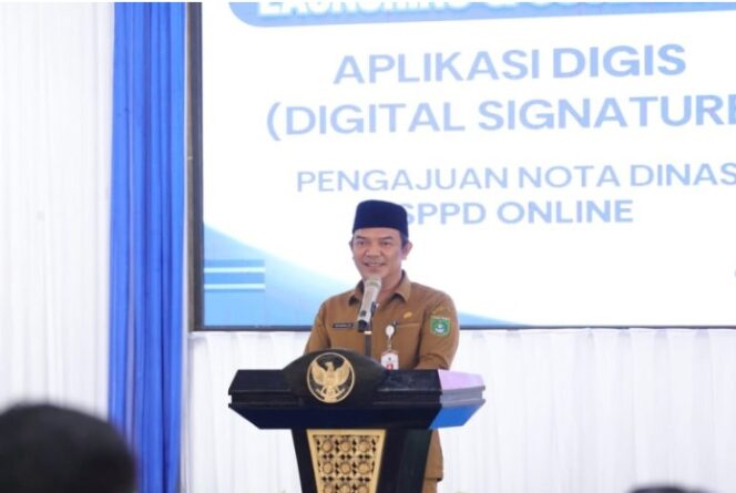 
					Pemkab Tanah Bumbu Resmi Launching Aplikasi DigiS, Permudah Layanan SPPD Online Berbasis Digital.