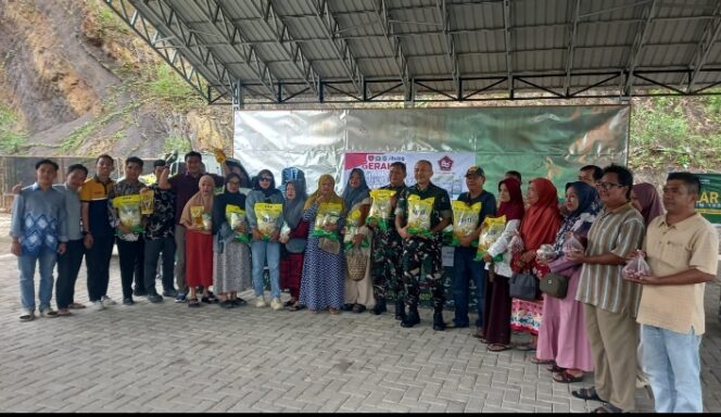 
					Kodim 1004 Kotabaru Lakukan Bazar Murah.