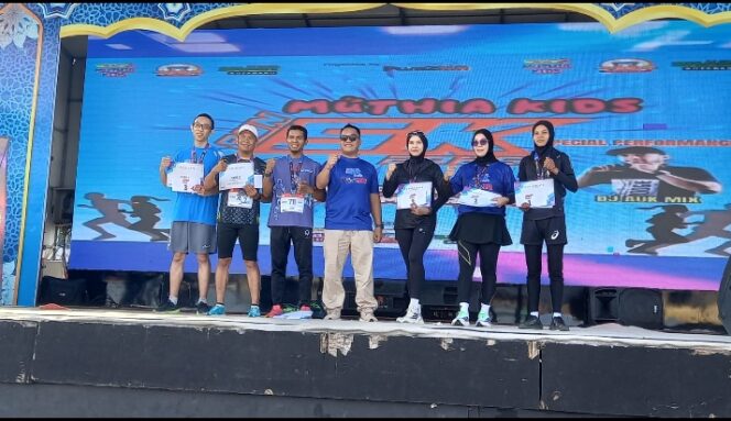 
					Muthia Kids Menggelar Run 5 K Di Ikuti Pelari Kotabaru dan Kalteng.