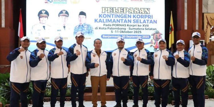 Tim Gateball Korpri Kalsel Siap Ukir Prestasi di Pornas Korpri XVII Palembang
