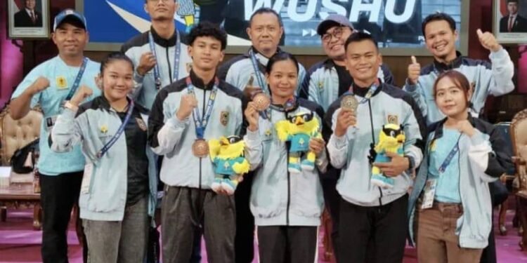 Wushu Mahasiswa Kalsel Ukir Prestasi, Bawa Pulang Medali POMNAS XIX 2025 Jawa Tengah